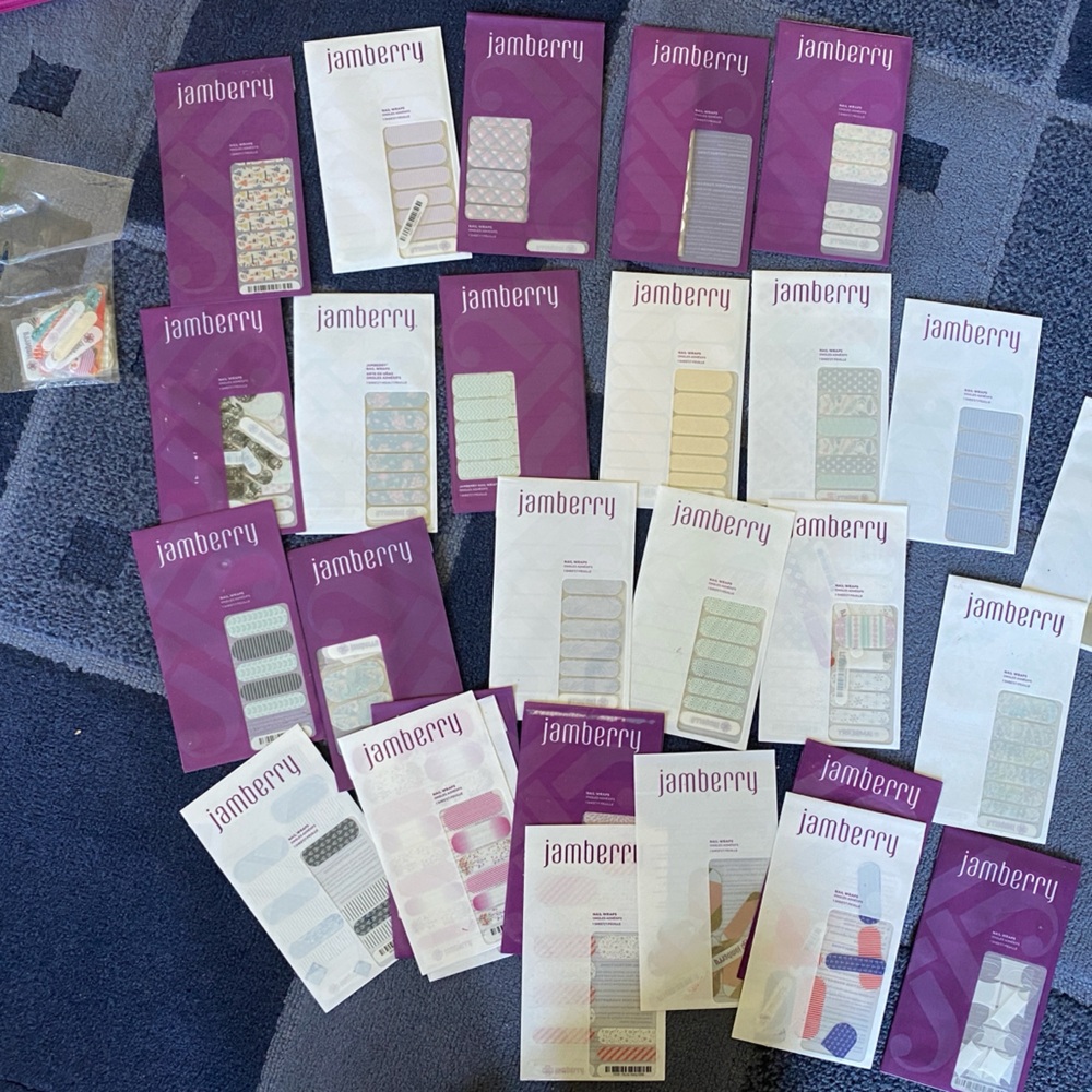 Lot of 40+ Jamberry strips